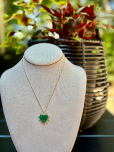 Malachite Heart