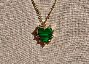 Malachite Heart